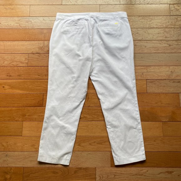 Tommy Hilfiger White Cotton Pants - Picture 6 of 12